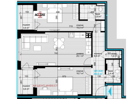 Mieszkanie na sprzedaż - Аспарухово/Asparuhovo Варна/varna, Bułgaria, 115 m², 154 440 USD (620 849 PLN), NET-94274150