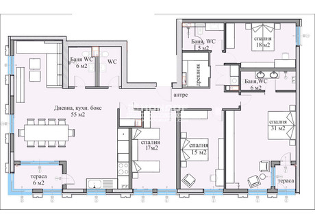 Mieszkanie na sprzedaż - Център, Бирена Фабрика/Centar, Birena Fabrika Пловдив/plovdiv, Bułgaria, 273 m², 649 620 USD (2 611 472 PLN), NET-101612355