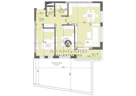 Mieszkanie na sprzedaż - Кършияка, Алати/Karshiaka, Alati Пловдив/plovdiv, Bułgaria, 105 m², 132 411 USD (542 886 PLN), NET-101577092