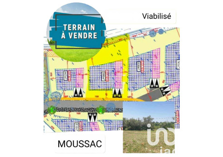 Działka na sprzedaż - Moussac, Francja, 586 m², 117 184 USD (479 281 PLN), NET-102343199