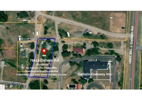 Dom na sprzedaż - 76413 Gallatin Road, Gallatin County, MT Gallatin Gateway, Usa, 211,08 m², 890 000 USD (3 408 700 PLN), NET-98636245