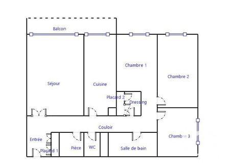 Mieszkanie na sprzedaż - Viry-Châtillon, Francja, 79 m², 188 458 USD (755 715 PLN), NET-96802519