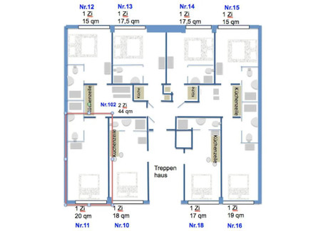 Mieszkanie do wynajęcia - Virchowstraße Hamburg, Niemcy, 18 m², 2372 USD (9843 PLN), NET-103227487