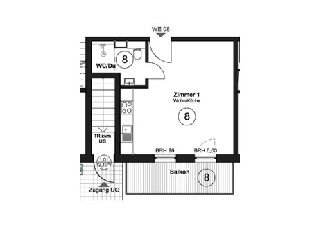 Mieszkanie do wynajęcia - Crailsheimer Straße Berlin, Niemcy, 32 m², 1310 USD (5122 PLN), NET-95125821