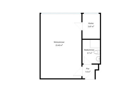 Mieszkanie do wynajęcia - Bilker Allee Düsseldorf, Niemcy, 35 m², 1448 USD (6010 PLN), NET-96450902