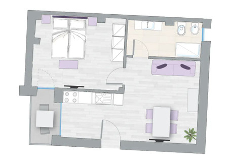 Mieszkanie do wynajęcia - Strada Maggiore Bologna, Włochy, 65 m², 2705 USD (10 900 PLN), NET-98165885