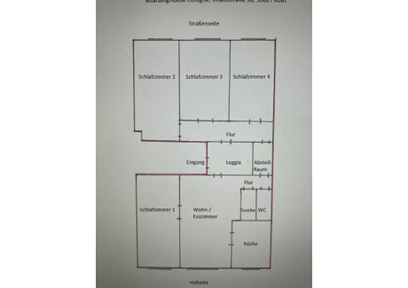 Mieszkanie do wynajęcia - Vitalisstraße Köln, Niemcy, 135 m², 828 USD (3322 PLN), NET-98233585