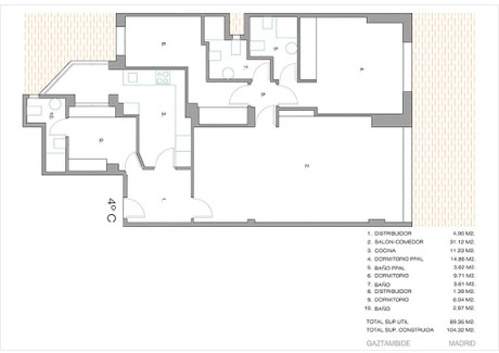 Mieszkanie do wynajęcia - Calle de Gaztambide Madrid, Hiszpania, 140 m², 4083 USD (16 741 PLN), NET-98968510