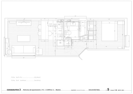 Mieszkanie do wynajęcia - Calle de Orfila Madrid, Hiszpania, 49 m², 3276 USD (12 811 PLN), NET-99189691