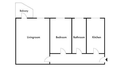 Mieszkanie do wynajęcia - Fehmarner Straße Berlin, Niemcy, 68 m², 1694 USD (6623 PLN), NET-99519473