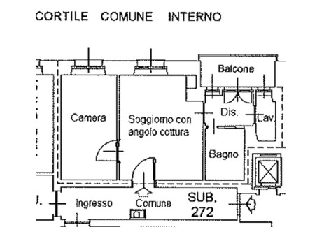 Mieszkanie do wynajęcia - Via 20 Settembre Turin, Włochy, 31 m², 1093 USD (4537 PLN), NET-93719933