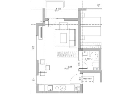 Mieszkanie na sprzedaż - Малинова долина/Malinova dolina София/sofia, Bułgaria, 49 m², 78 369 USD (320 531 PLN), NET-102271494