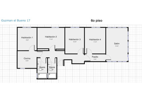 Mieszkanie do wynajęcia - Calle de Guzmán el Bueno Madrid, Hiszpania, 200 m², 752 USD (3032 PLN), NET-90214322