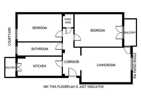 Mieszkanie do wynajęcia - Via Passo Buole Milan, Włochy, 85 m², 2603 USD (9994 PLN), NET-90216373