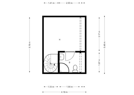 Mieszkanie do wynajęcia - Calle de Malcampo Madrid, Hiszpania, 49 m², 1133 USD (4702 PLN), NET-90217173