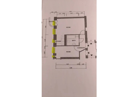 Mieszkanie do wynajęcia - Wildenbruchstraße Berlin, Niemcy, 39 m², 1597 USD (6404 PLN), NET-90222442