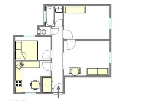 Mieszkanie do wynajęcia - Rue de la Roquette Paris, Francja, 49 m², 938 USD (3919 PLN), NET-90223269