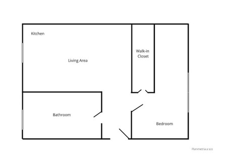 Mieszkanie do wynajęcia - Via Lodovico Montegani Milan, Włochy, 50 m², 1719 USD (6895 PLN), NET-90223377