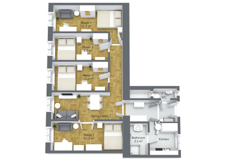 Mieszkanie do wynajęcia - Josefstädter Straße Vienna, Austria, 84 m², 632 USD (2580 PLN), NET-90238103