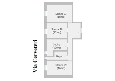 Mieszkanie do wynajęcia - Via Cerveteri Rome, Włochy, 103 m², 1204 USD (4745 PLN), NET-90232551