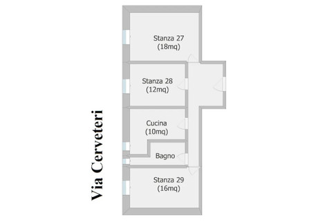 Mieszkanie do wynajęcia - Via Cerveteri Rome, Włochy, 85 m², 1306 USD (5105 PLN), NET-90232551