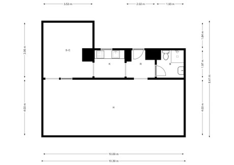 Mieszkanie do wynajęcia - Calle de Manuel Fernández y González Madrid, Hiszpania, 33 m², 1325 USD (5101 PLN), NET-90246416