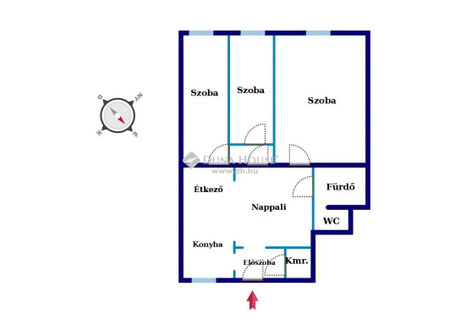 Mieszkanie do wynajęcia - Fiumei út Budapest, Węgry, 95 m², 324 USD (1344 PLN), NET-91159232