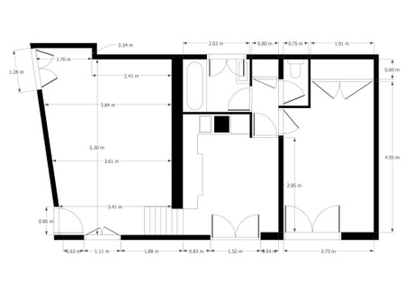 Mieszkanie do wynajęcia - Rue Dauphine Paris, Francja, 54 m², 3975 USD (16 021 PLN), NET-91196162