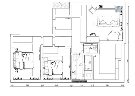 Mieszkanie do wynajęcia - Travessa do Chafariz das Terras Lisbon, Portugalia, 83 m², 2423 USD (10 054 PLN), NET-93018355