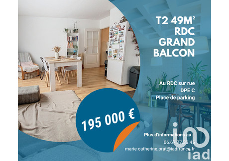 Mieszkanie na sprzedaż - Rennes, Francja, 49 m², 216 607 USD (831 771 PLN), NET-98022163