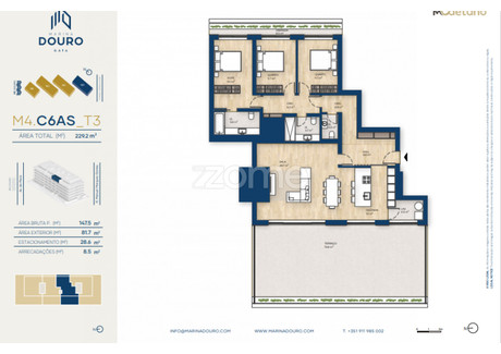 Mieszkanie na sprzedaż - Vila Nova De Gaia, Portugalia, 148 m², 1 391 215 USD (5 328 355 PLN), NET-99916408