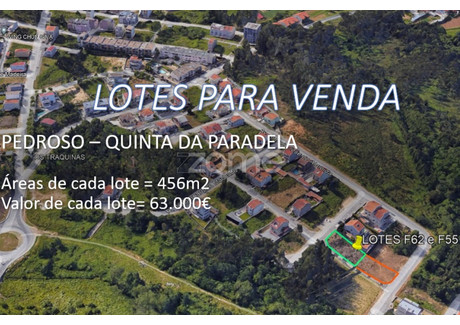 Działka na sprzedaż - Vila Nova De Gaia, Portugalia, 456 m², 70 329 USD (269 360 PLN), NET-91470803