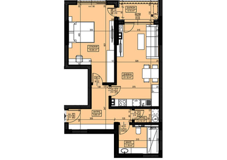 Mieszkanie na sprzedaż - Витоша/Vitosha София/sofia, Bułgaria, 84 m², 178 137 USD (682 264 PLN), NET-100724915