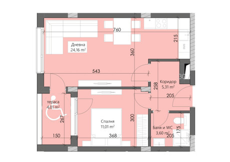 Mieszkanie na sprzedaż - Кършияка/Karshiaka Пловдив/plovdiv, Bułgaria, 66 m², 73 989 USD (295 215 PLN), NET-97045299