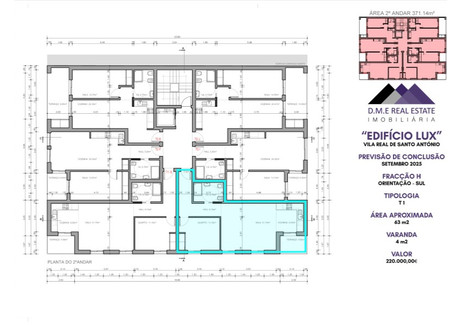 Mieszkanie na sprzedaż - Vila Real De Santo António, Portugalia, 52 m², 243 697 USD (933 358 PLN), NET-97390234