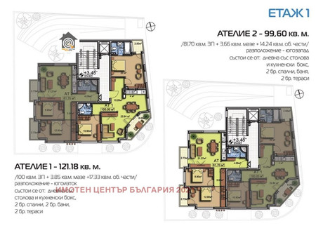 Mieszkanie na sprzedaż - Слатина/Slatina София/sofia, Bułgaria, 99 m², 199 448 USD (827 710 PLN), NET-102422468