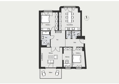 Mieszkanie na sprzedaż - Berlin, Niemcy, 125,49 m², 1 360 428 USD (5 645 776 PLN), NET-89641468