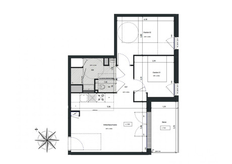 Mieszkanie na sprzedaż - Vannes, Francja, 54 m², 269 753 USD (1 062 826 PLN), NET-95567242