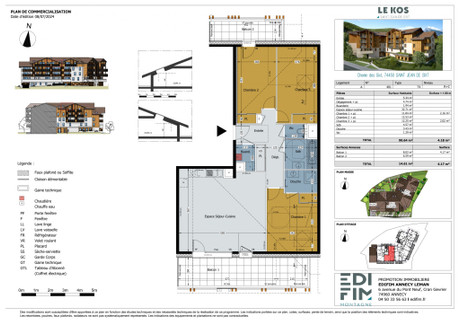 Mieszkanie na sprzedaż - Saint-Jean-De-Sixt, Francja, 90,64 m², 614 866 USD (2 367 234 PLN), NET-99339008