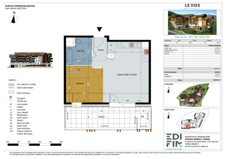 Mieszkanie na sprzedaż - Saint-Jean-De-Sixt, Francja, 42,91 m², 284 432 USD (1 163 325 PLN), NET-99339034