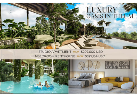 Mieszkanie na sprzedaż - Av. Coba 107, 77760 Tulum, Q.R., Mexico Tulum, Meksyk, 100 m², 277 841 USD (1 136 368 PLN), NET-101349506