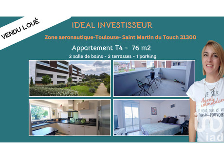 Mieszkanie na sprzedaż - Toulouse, Francja, 76 m², 240 166 USD (922 237 PLN), NET-100638341