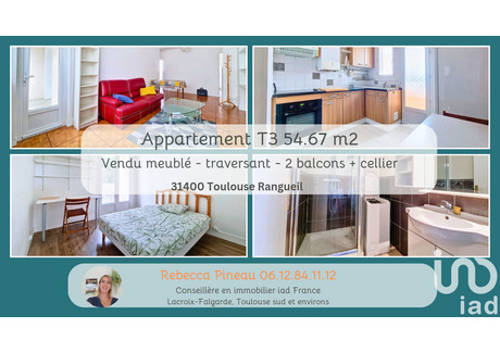 Mieszkanie na sprzedaż - Toulouse, Francja, 55 m², 199 733 USD (796 934 PLN), NET-97279122