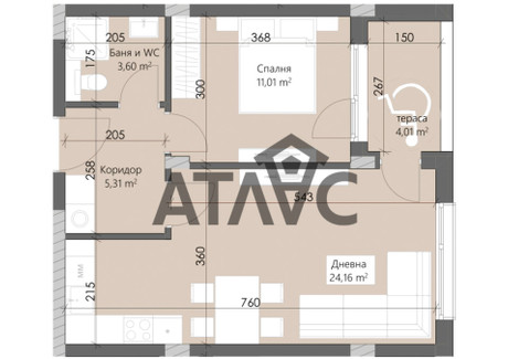 Mieszkanie na sprzedaż - Кършияка/Karshiaka Пловдив/plovdiv, Bułgaria, 67 m², 84 978 USD (348 410 PLN), NET-102908420