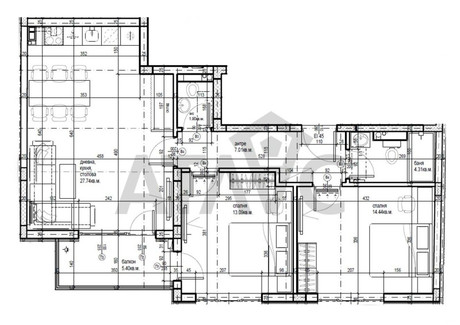 Mieszkanie na sprzedaż - Каменица /Kamenica Пловдив/plovdiv, Bułgaria, 107 m², 230 957 USD (886 876 PLN), NET-95535645