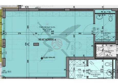 Komercyjne na sprzedaż - Студентски град/Studentski grad София/sofia, Bułgaria, 70 m², 181 863 USD (743 821 PLN), NET-101576018