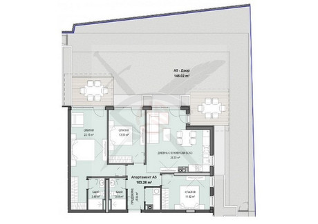 Mieszkanie na sprzedaż - Кръстова вада/Krastova vada София/sofia, Bułgaria, 264 m², 252 391 USD (1 032 281 PLN), NET-102051210