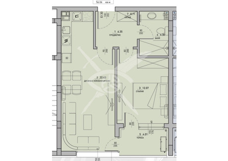 Mieszkanie na sprzedaż - Малинова долина/Malinova dolina София/sofia, Bułgaria, 64 m², 89 126 USD (362 743 PLN), NET-102691091