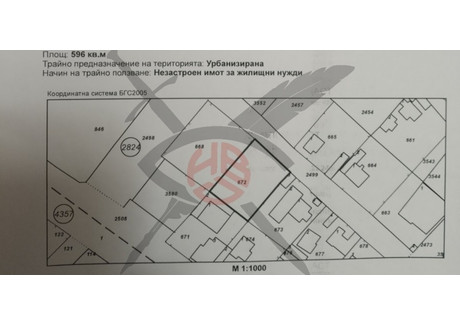 Działka na sprzedaż - Модерно предградие/Moderno predgradie София/sofia, Bułgaria, 596 m², 187 011 USD (776 097 PLN), NET-96472737