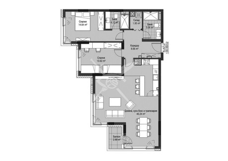 Mieszkanie na sprzedaż - Витоша/Vitosha София/sofia, Bułgaria, 140 m², 303 724 USD (1 211 858 PLN), NET-97044719